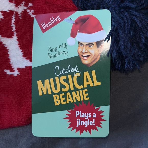 “Sleighed It” Stocking Hat. NWT! Plays Jungle Bells. 🎄 - Picture 4 of 5
